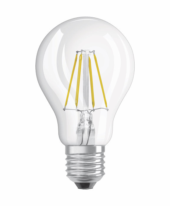 Osram LED Base standardpære E27 4 W 2-pk